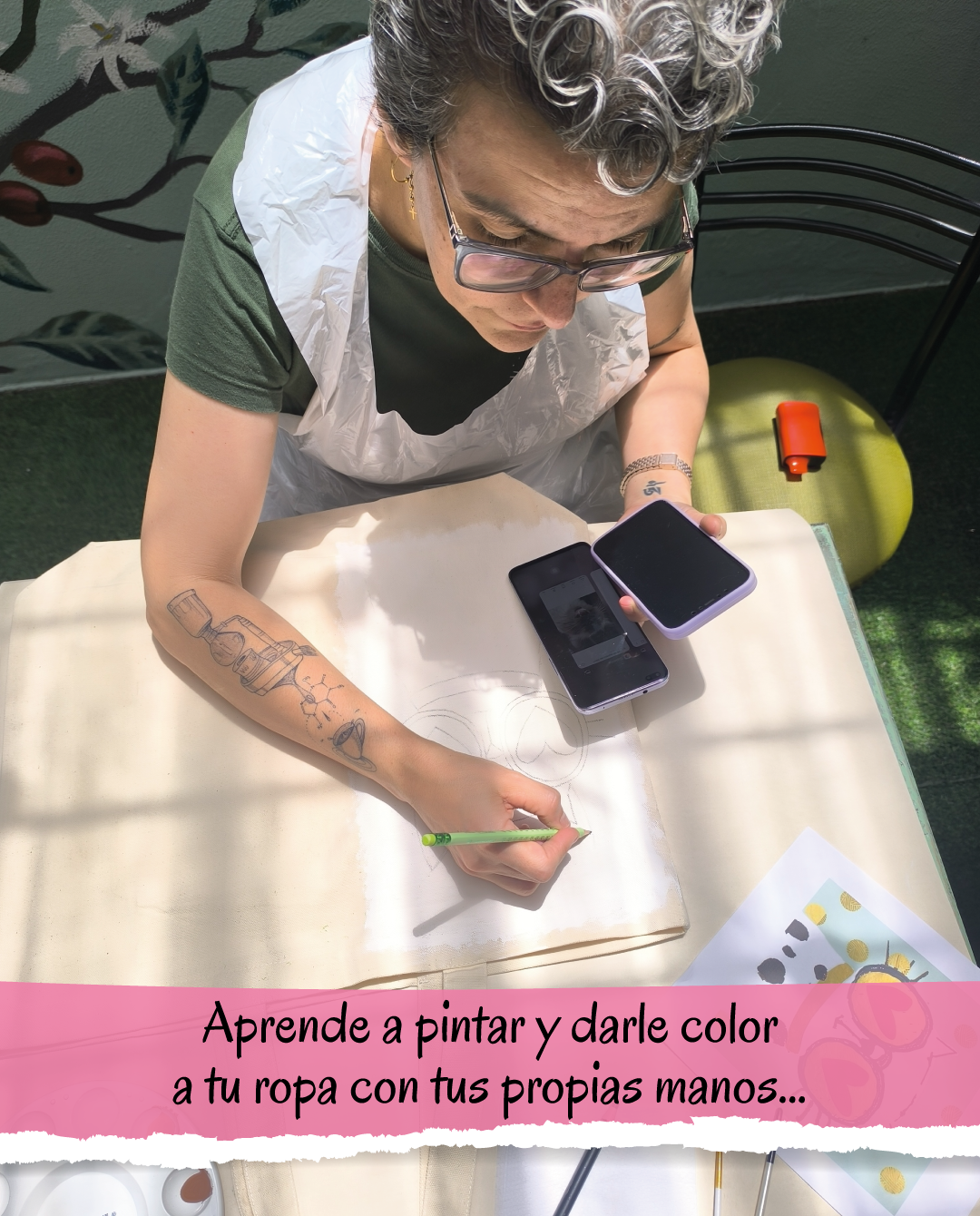 Taller de pintura Textil - 18 de abril 2026 - Imagen 2