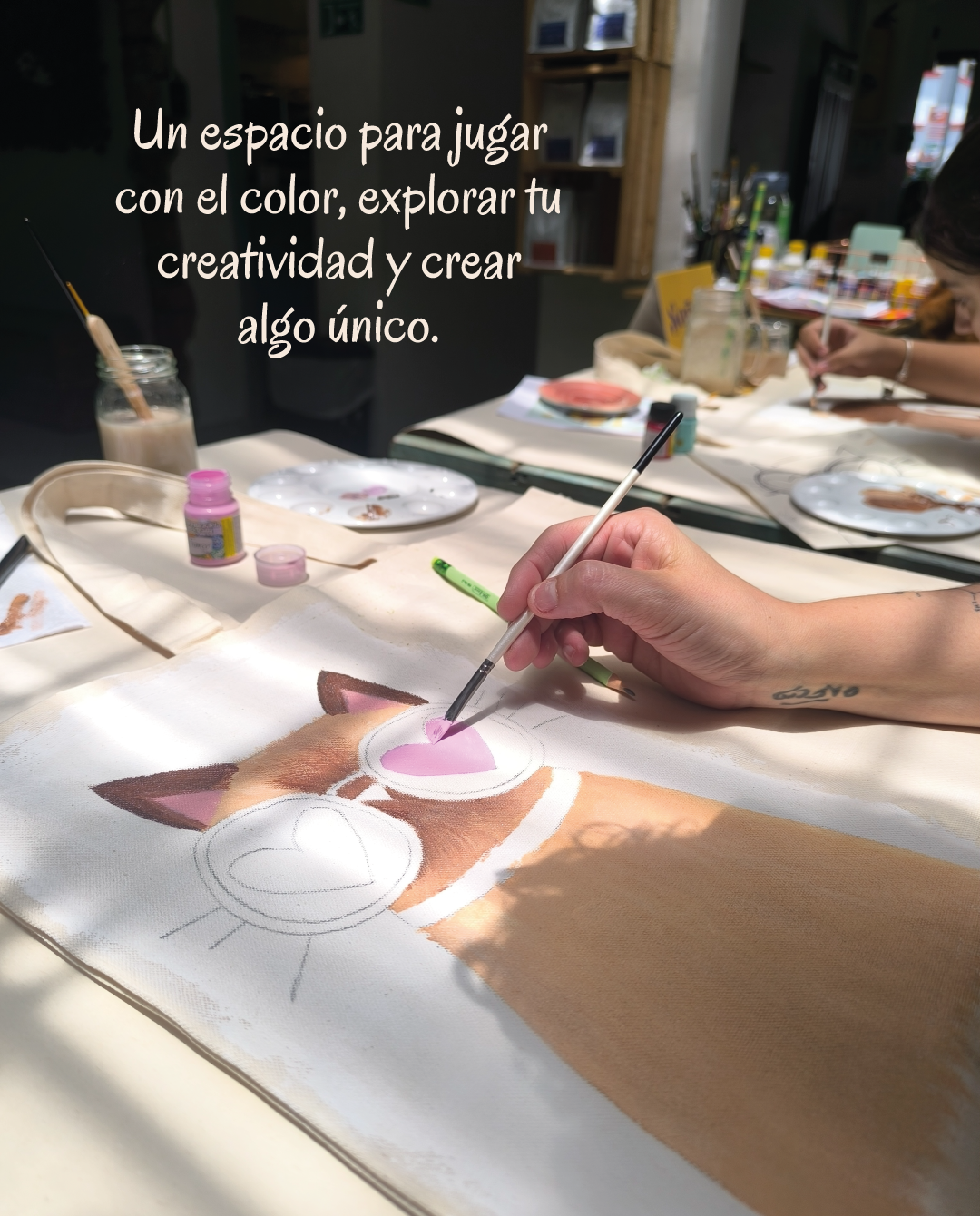 Taller de pintura Textil - 18 de abril 2026 - Imagen 3