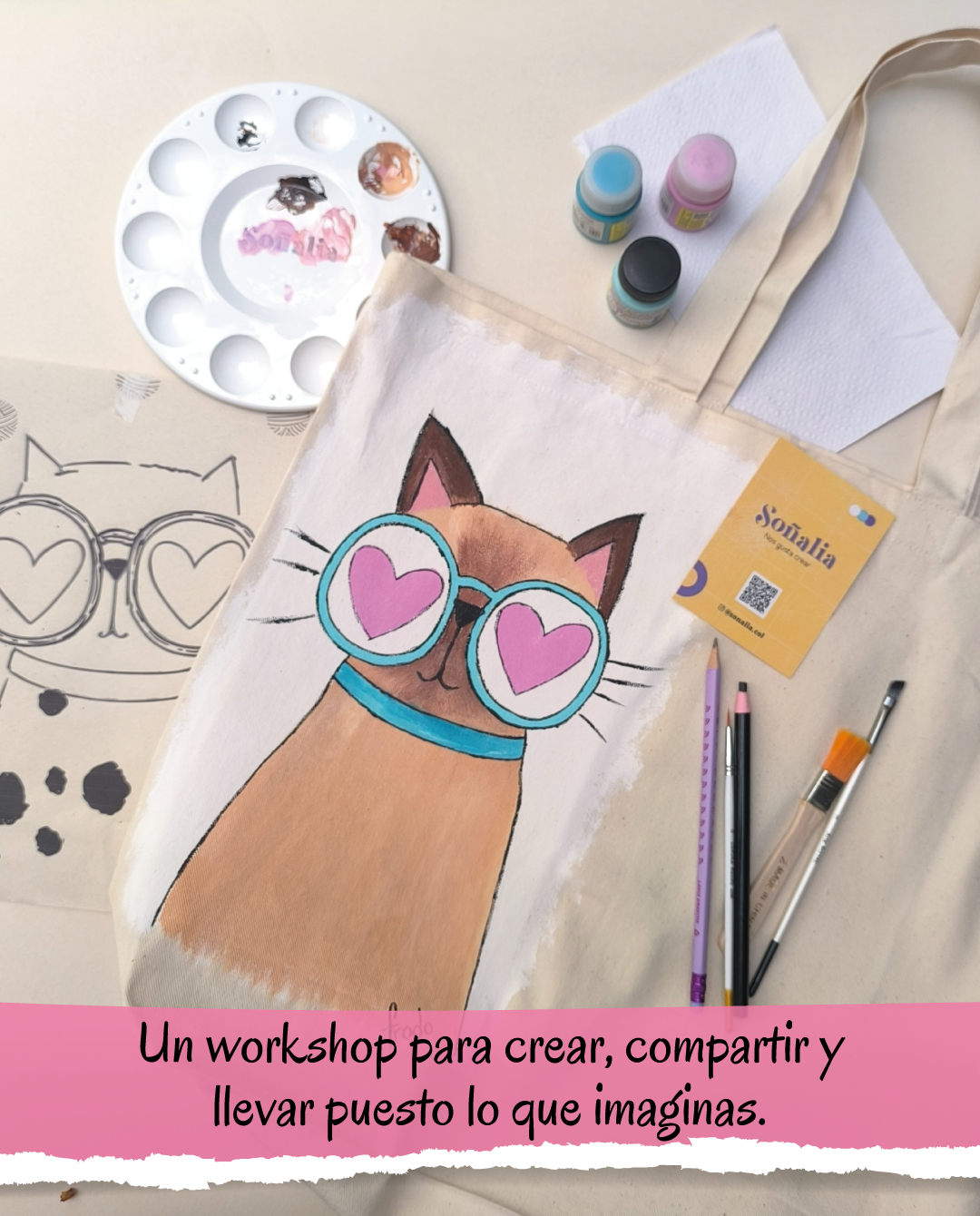 Taller de pintura Textil - 18 de abril 2026 - Imagen 5