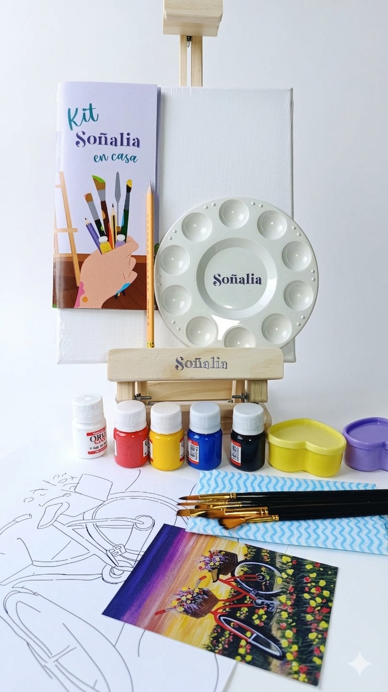 Kit Soñalia para pintar en casa